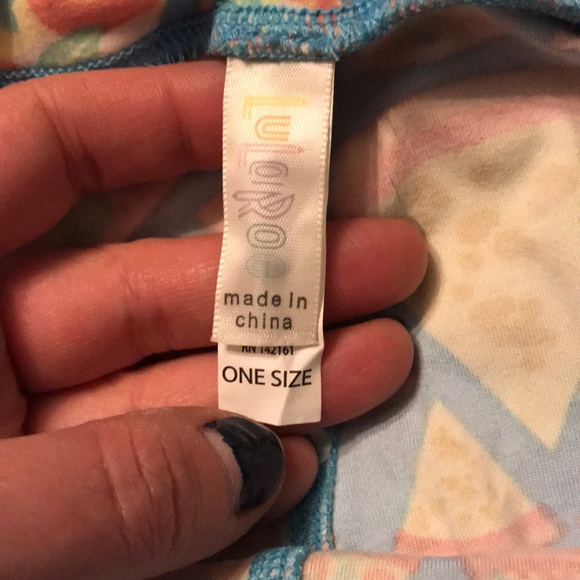 Lularoe pizza leggings one size - Picture 2 of 3